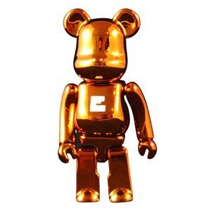 Bearbrick Series 26 Basic E Metallic Orange Medicom 100% Figure